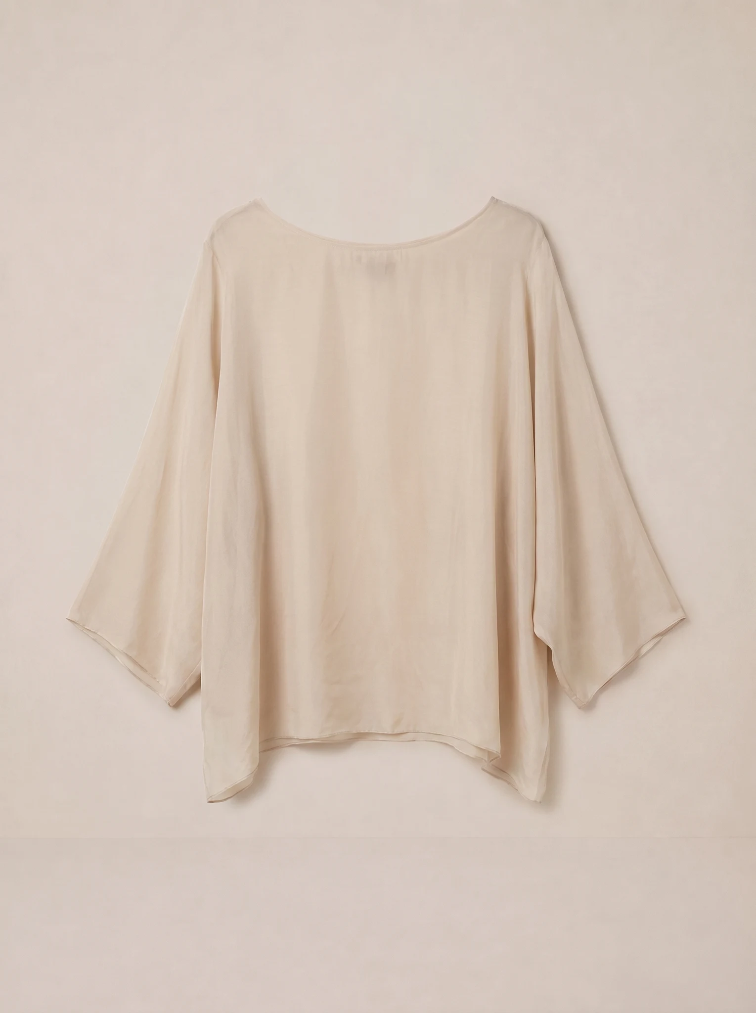 Blusa De Gasa Italiana — vista de frente